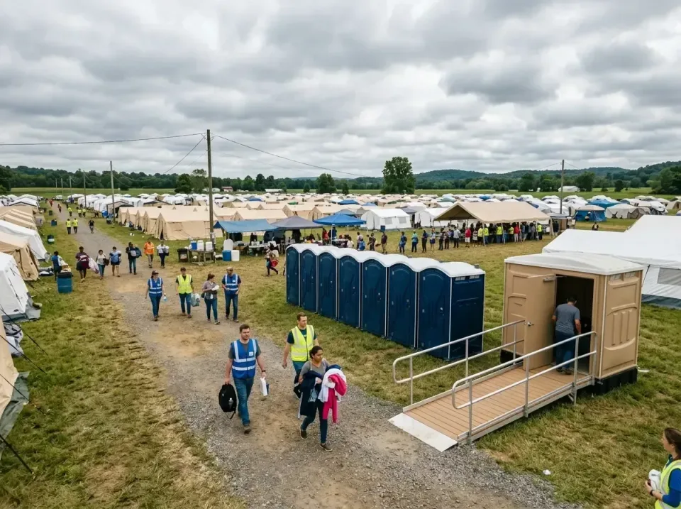 disaster-relief-camp-restrooms-010 — frequently asked questions, Dumpster & Portable Bathrooms Rental in Franklin, OH